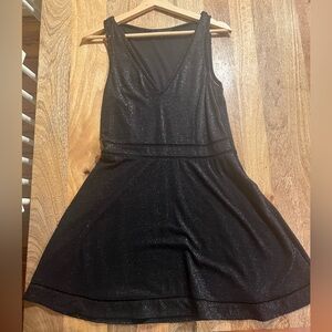 Shimmery Silver/Grey/Black Mini Dress - size medium - Sanctuary